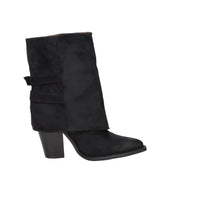 Crichic Donna Stivaletti con tacco CR4203 Nero