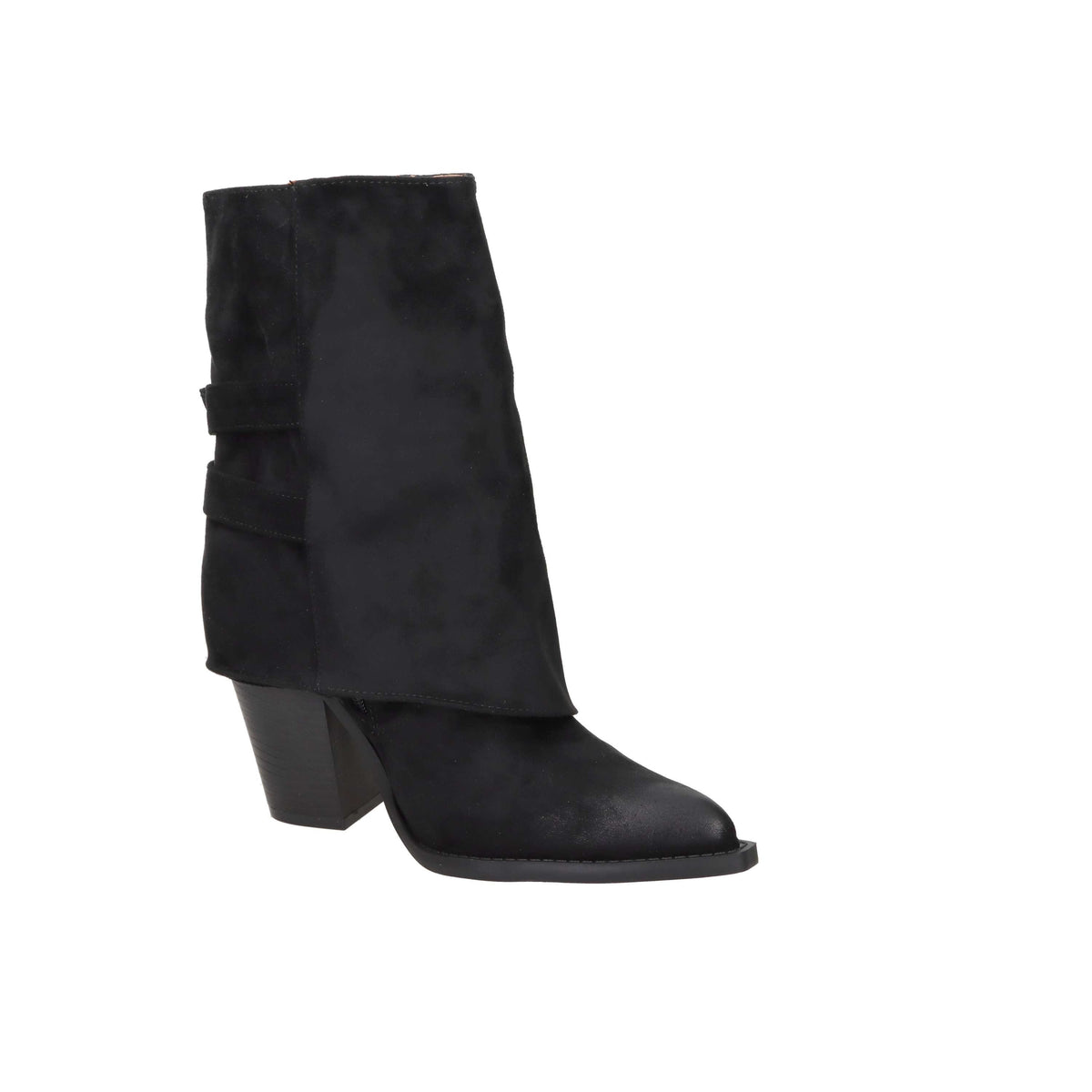 Crichic Donna Stivaletti con tacco CR4203 Nero