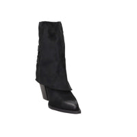 Crichic Donna Stivaletti con tacco CR4203 Nero