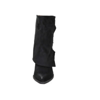 Crichic Donna Stivaletti con tacco CR4203 Nero