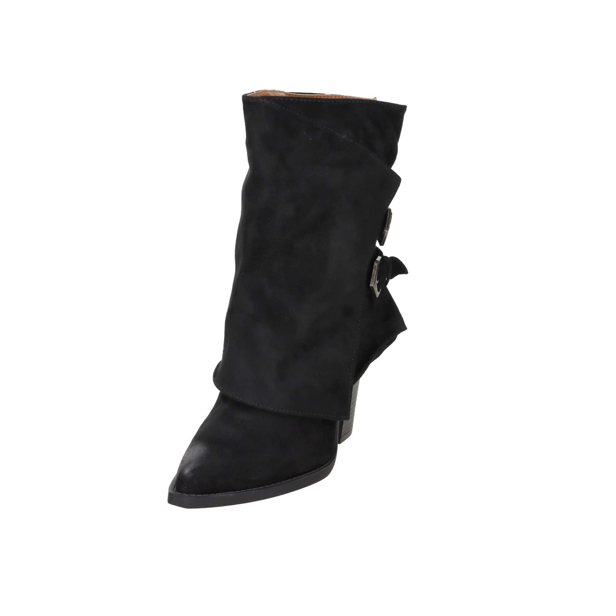 Crichic Donna Stivaletti con tacco CR4203 Nero