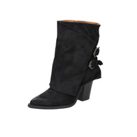 Crichic Donna Stivaletti con tacco CR4203 Nero