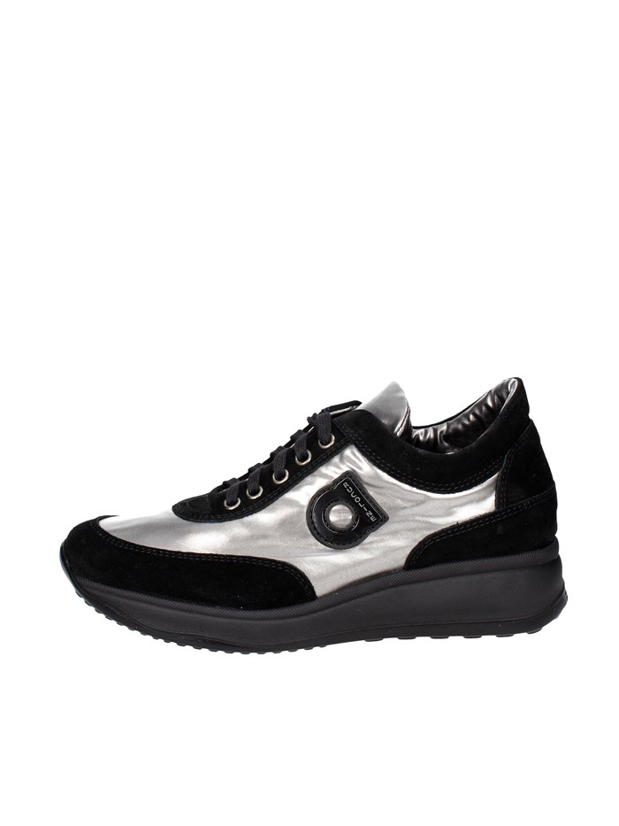 SNEAKERS BASSA 1304(6) NERO/ARGENTO