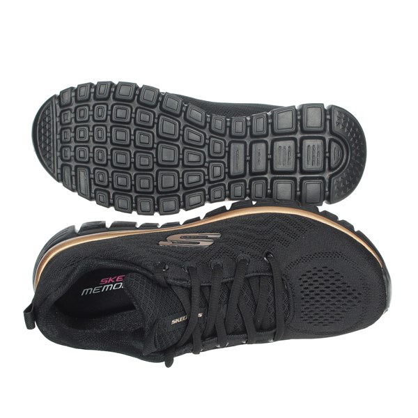 SNEAKERS BASSA 12615 NERO/CIPRIA