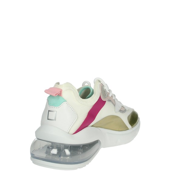 SNEAKERS BASSA CAMP-AURA 132 BIANCO/ORO