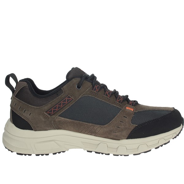 SNEAKERS BASSA 51893 MARRONE