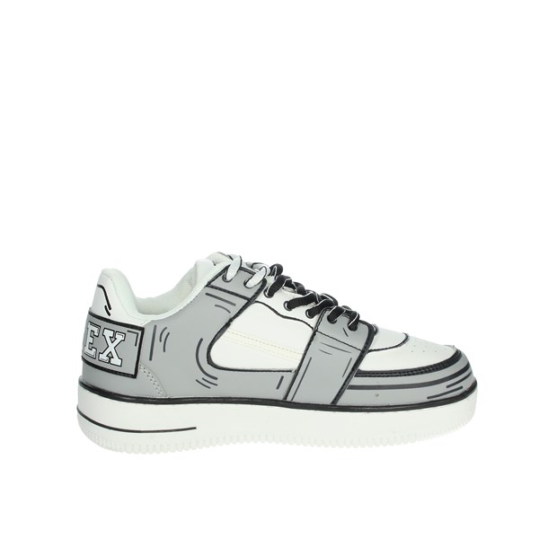 SNEAKERS BASSA PYK80740 BIANCO/GRIGIO