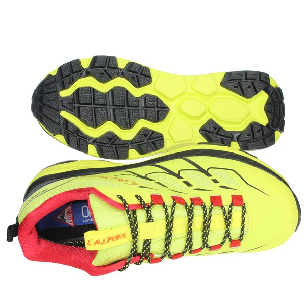 SNEAKERS BASSA AL400 GIALLO