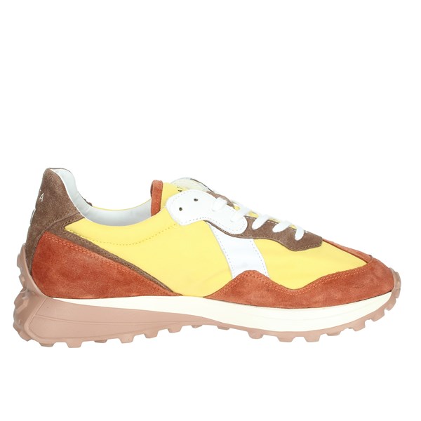 SNEAKERS BASSA VETTA CAMP.8 GIALLO