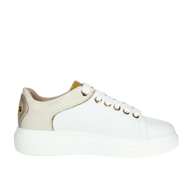 SNEAKERS BASSA K-6801 BIANCO/BEIGE