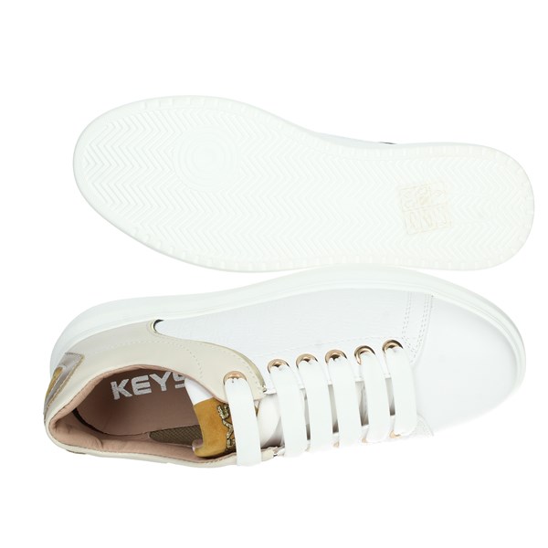 SNEAKERS BASSA K-6801 BIANCO/BEIGE