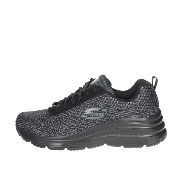SNEAKERS BASSA 12719 NERO