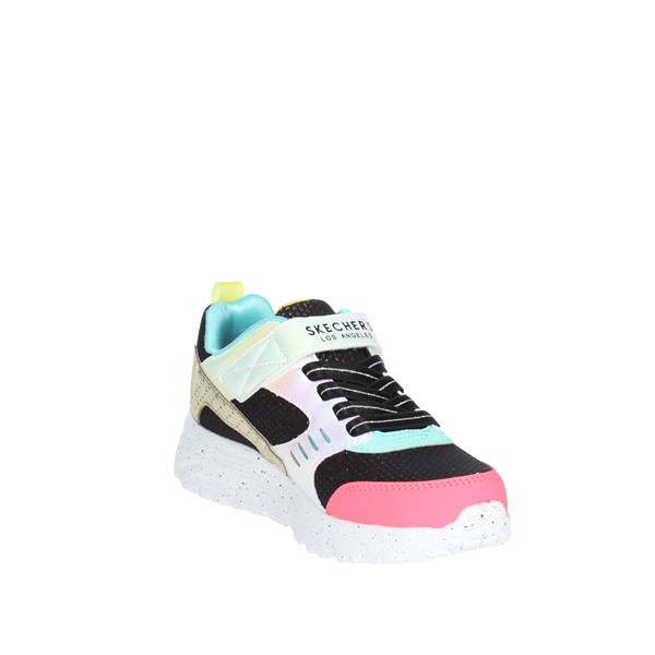 SNEAKERS BASSA 310464L NERO/FUXIA