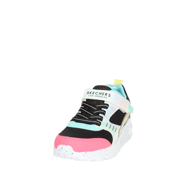 SNEAKERS BASSA 310464L NERO/FUXIA