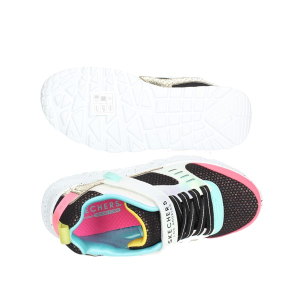 SNEAKERS BASSA 310464L NERO/FUXIA