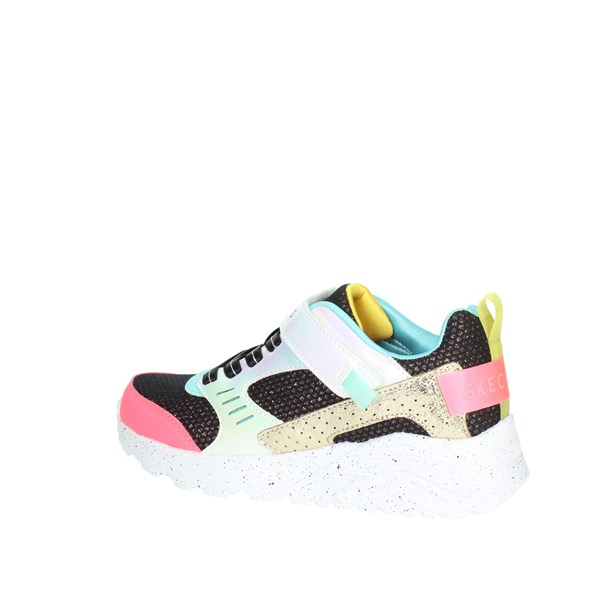 SNEAKERS BASSA 310464L NERO/FUXIA