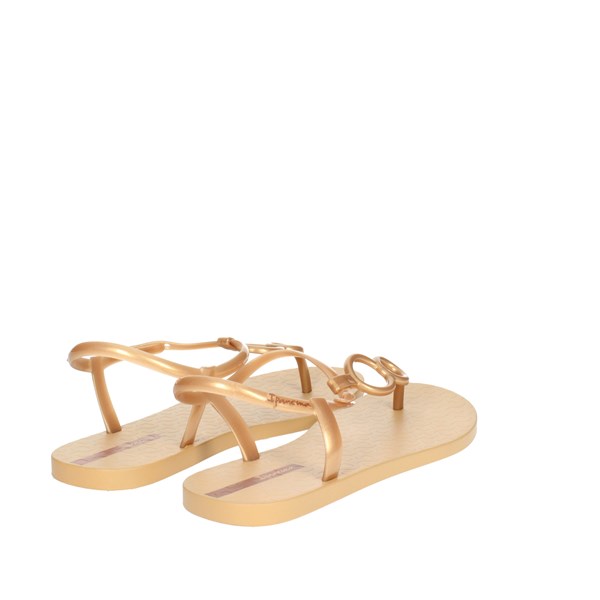 SANDALI BASSI 26760 ORO