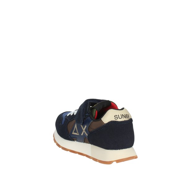 SNEAKERS BASSA Z42314K MARRONE/BLU