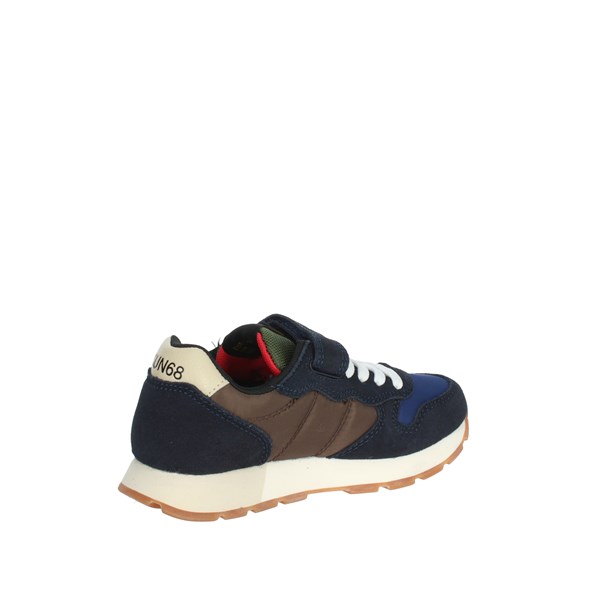 SNEAKERS BASSA Z42314K MARRONE/BLU