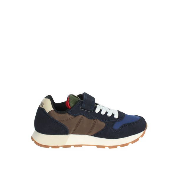 SNEAKERS BASSA Z42314K MARRONE/BLU