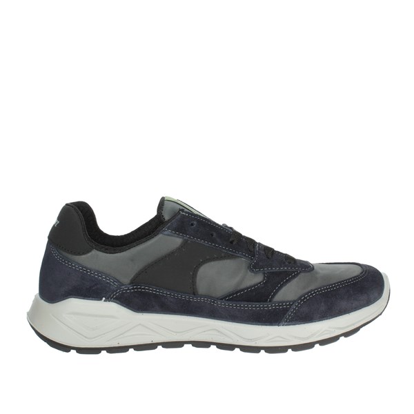 SNEAKERS BASSA 44201V44 BLU/GRIGIO