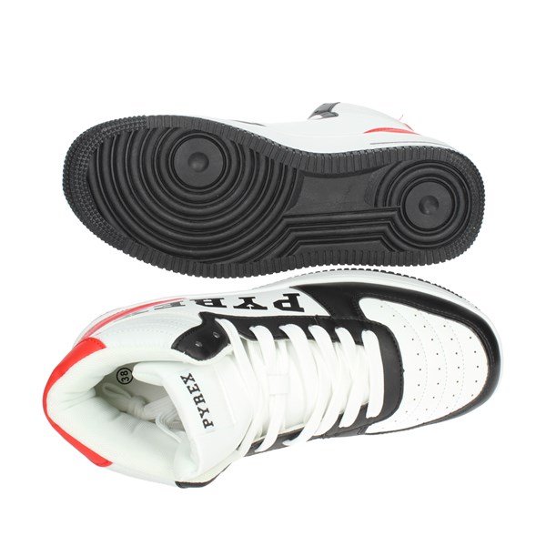 SNEAKERS ALTA PYSF220132 BIANCO/ROSSO