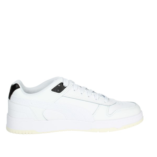 SNEAKERS BASSA 386373 BIANCO/NERO