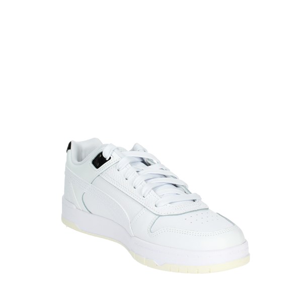 SNEAKERS BASSA 386373 BIANCO/NERO