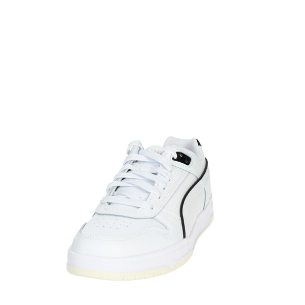 SNEAKERS BASSA 386373 BIANCO/NERO