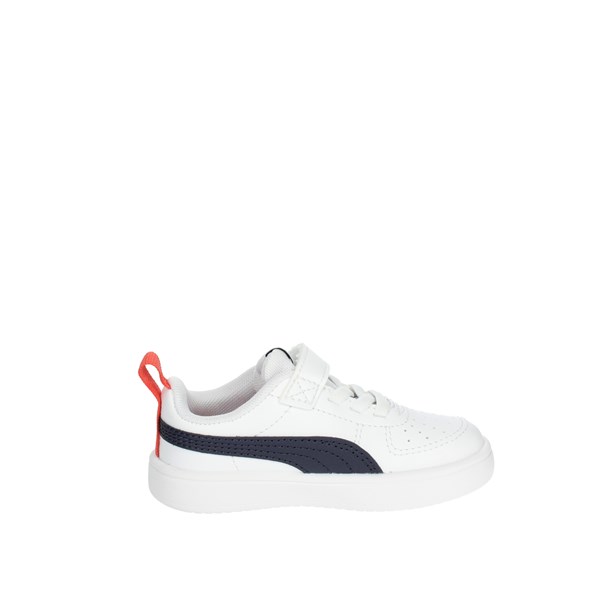 SNEAKERS BASSA 384314 BIANCO/BLU