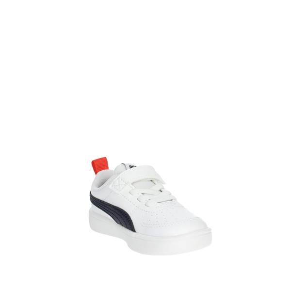 SNEAKERS BASSA 384314 BIANCO/BLU