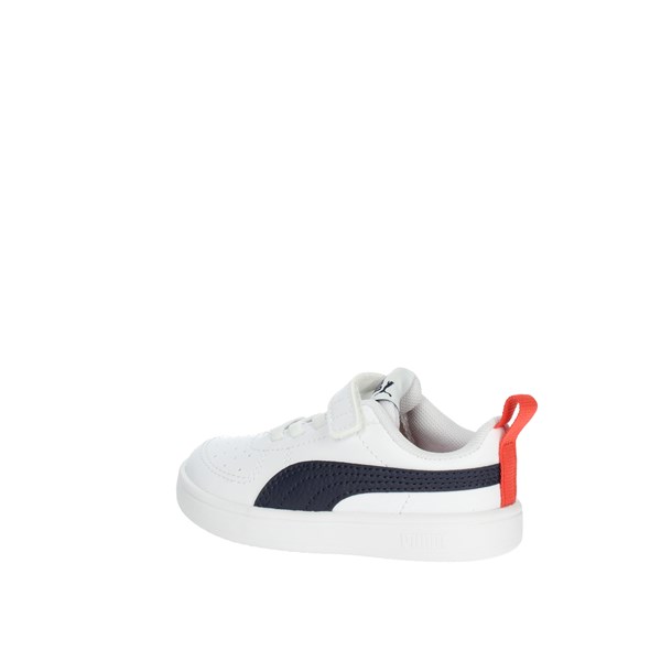 SNEAKERS BASSA 384314 BIANCO/BLU