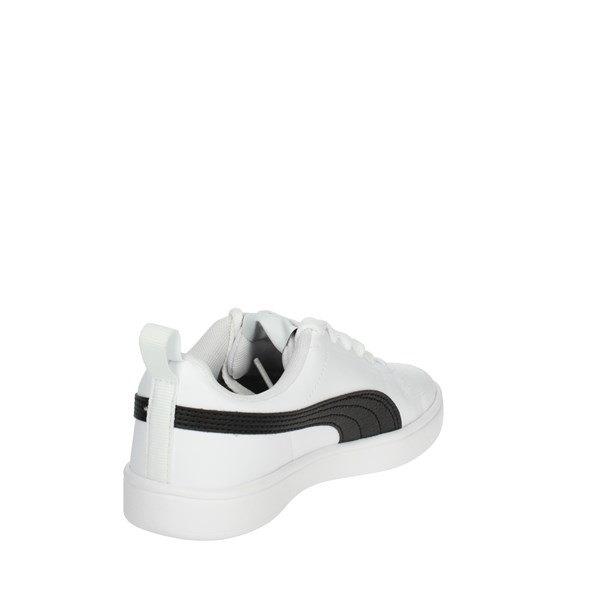 SNEAKERS BASSA 384311 BIANCO/NERO