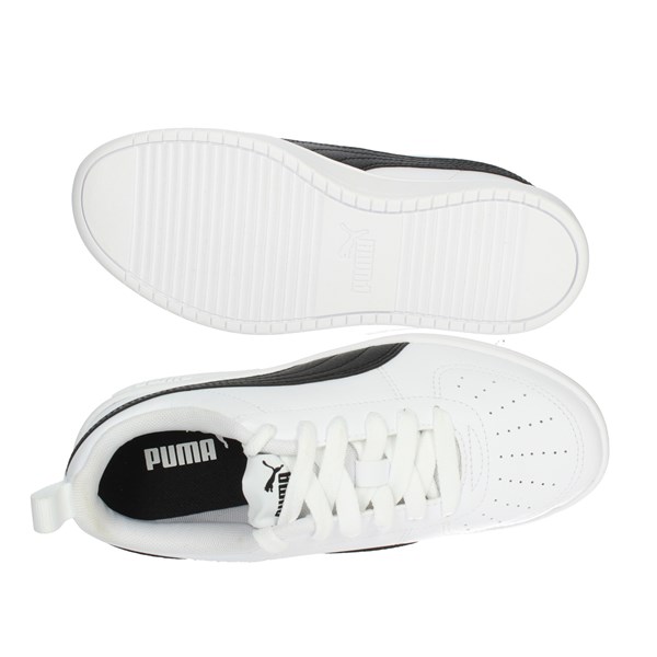 SNEAKERS BASSA 384311 BIANCO/NERO