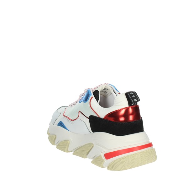 SNEAKERS BASSA DTWIN04 BIANCO/ROSSO