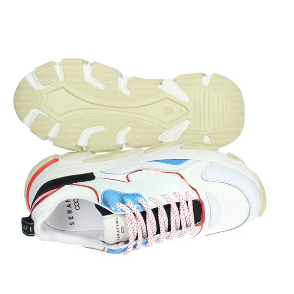 SNEAKERS BASSA DTWIN04 BIANCO/ROSSO