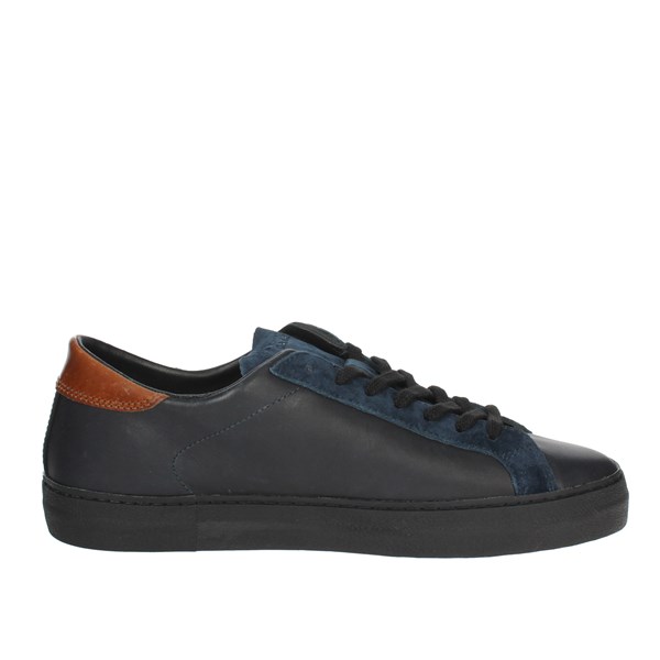 SNEAKERS BASSA M371-HL-VC-BL BLU/CUOIO