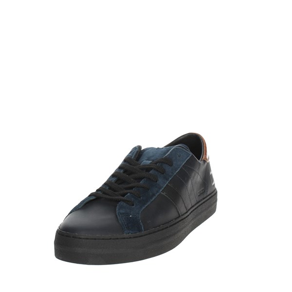 SNEAKERS BASSA M371-HL-VC-BL BLU/CUOIO