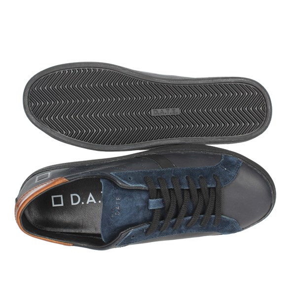 SNEAKERS BASSA M371-HL-VC-BL BLU/CUOIO