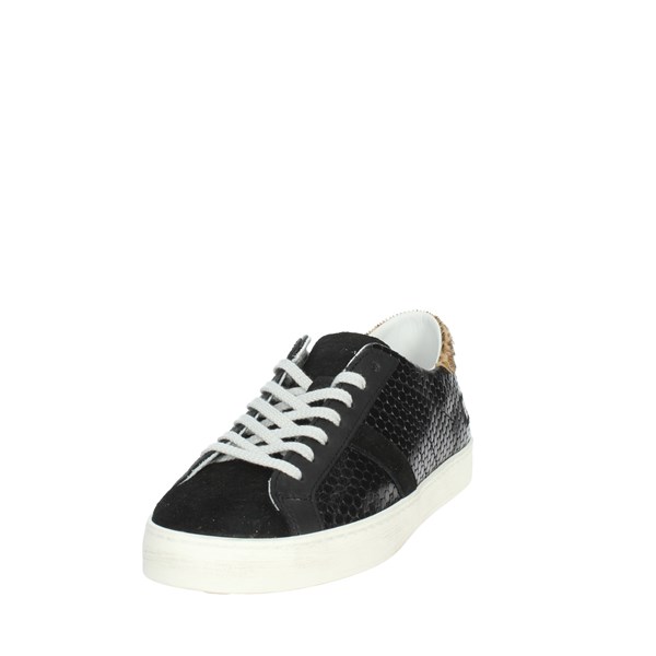 SNEAKERS BASSA W371-HL-PG-BK NERO