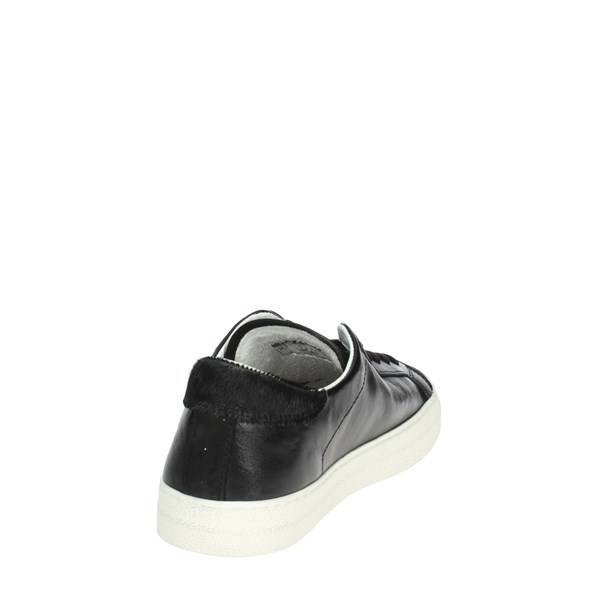 SNEAKERS BASSA W371-HL-LM-BK NERO