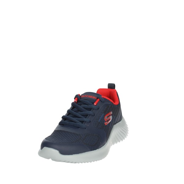 SNEAKERS BASSA 403734L BLU/ROSSO