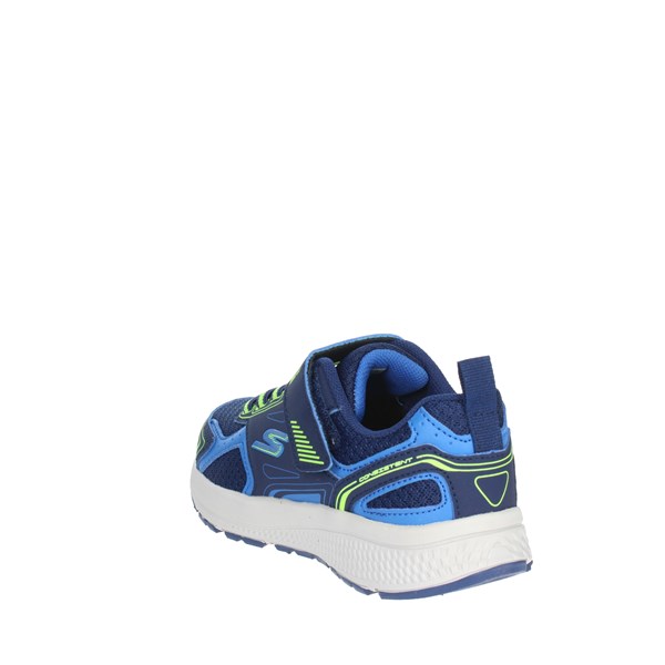 SNEAKERS BASSA 405010L BLU/GIALLO