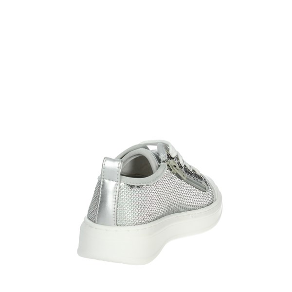 SNEAKERS BASSA G-1801 ARGENTO