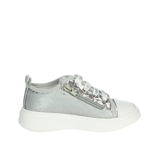 SNEAKERS BASSA G-1801 ARGENTO