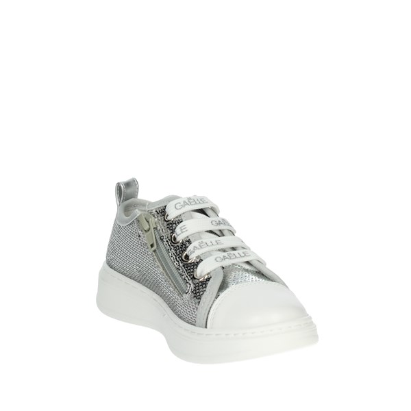 SNEAKERS BASSA G-1801 ARGENTO