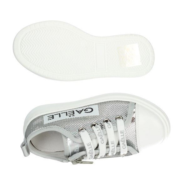 SNEAKERS BASSA G-1801 ARGENTO