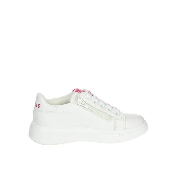 SNEAKERS BASSA G-1802 BIANCO/FUCSIA