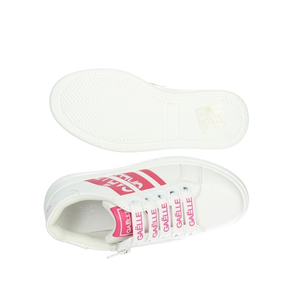 SNEAKERS BASSA G-1802 BIANCO/FUCSIA