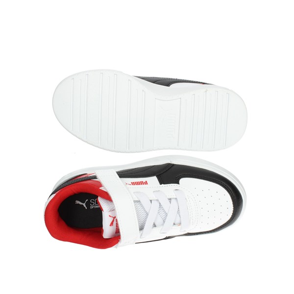 SNEAKERS BASSA 391470 BIANCO/NERO/ROSSO